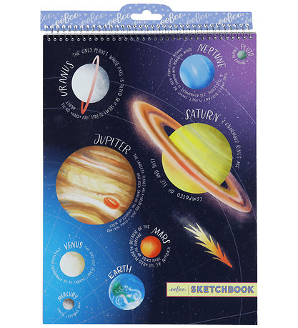 Eeboo Skitseblok - Our Planets