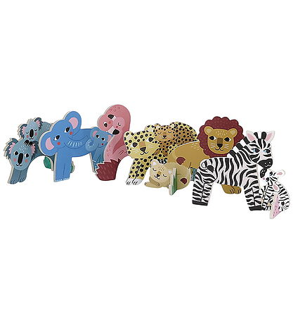 Vilac Kroket for 2 - Minisafari - Træ Vilac Kroket for 2 - Minisafari - Træ