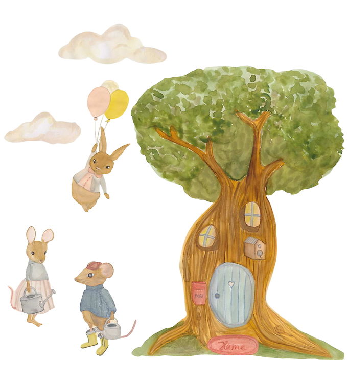 Thats Mine Wallstickers - The Secret treehouse - Multi