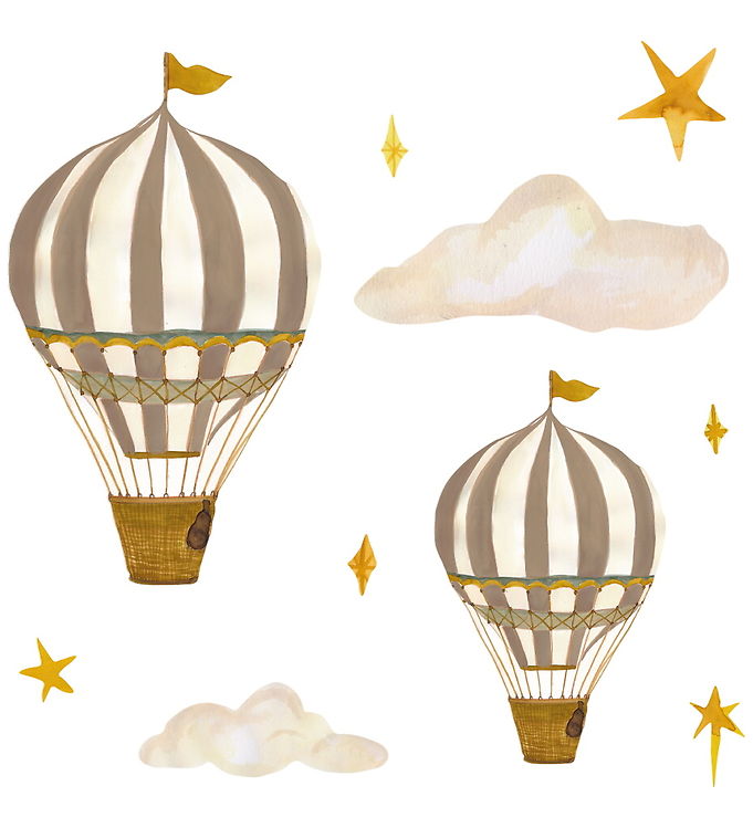 Thats Mine Wallstickers - Dreamy balloons - Brun