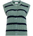 Grunt Vest - Strik - GrLine - Dust Green/Navy Grunt Vest - Strik - GrLine - Dust Green/Navy