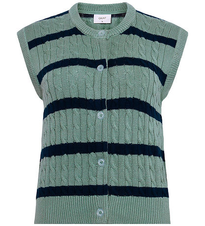 Grunt Vest - Strik - GrLine - Dust Green/Navy Grunt Vest - Strik - GrLine - Dust Green/Navy