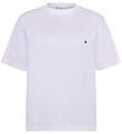Grunt T-shirt - GrCatel - Hvid m. Blå Grunt T-shirt - GrCatel - Hvid m. Blå
