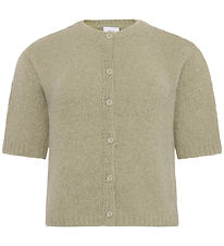 Grunt Cardigan - Strik - GrEvissa - Dust Green Grunt Cardigan - Strik - GrEvissa - Dust Green