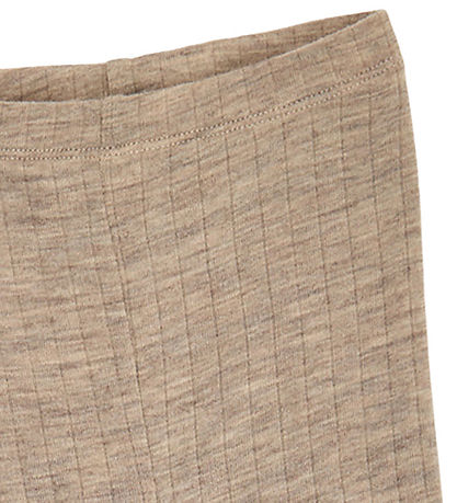 Müsli Bukser - Rib - Uld - Balsam Melange