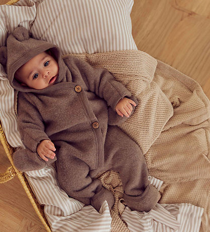 Müsli Køredragt - Uld - Walnut Melange