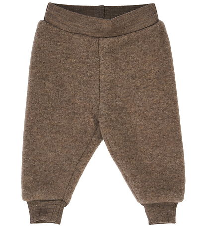 Müsli Bukser - Uld - Walnut Melange Müsli Bukser - Uld - Walnut Melange