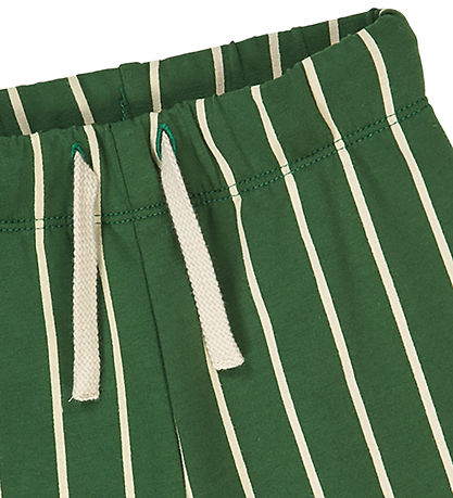 Müsli Sweatpants - Pinstripe - Green Gables/Oak Müsli Sweatpants - Pinstripe - Green Gables/Oak