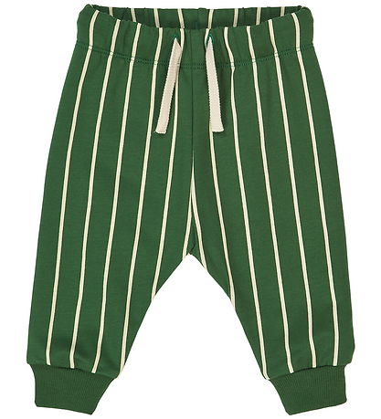 Müsli Sweatpants - Pinstripe - Green Gables/Oak Müsli Sweatpants - Pinstripe - Green Gables/Oak