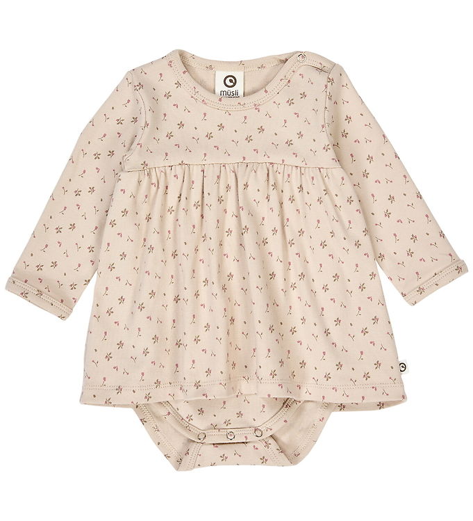 Müsli Kjolebody l/æ - Aster - Oak/Nostalgia Rose/Beige