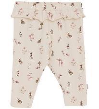 Minymo Leggings - AOP - Sandshell Minymo Leggings - AOP - Sandshell