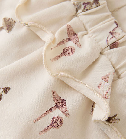 Minymo Leggings - AOP - Sandshell