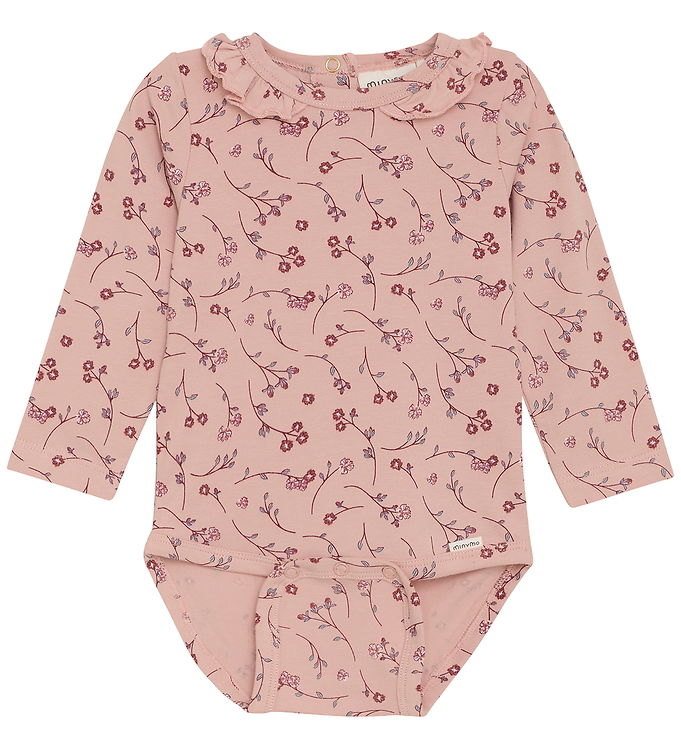 Minymo Body l/æ - AOP - Misty Rose