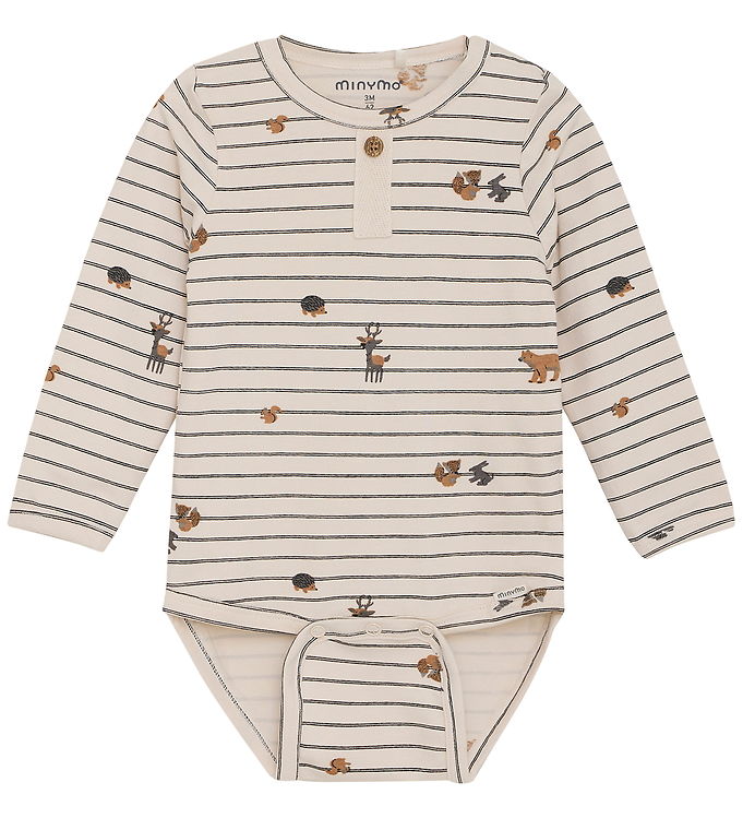 Minymo Body l/æ - AOP - Sandshell