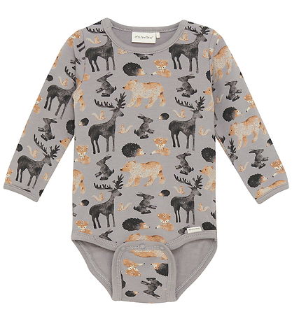 Minymo Body l/æ - AOP - Sweat - Cloudburst Minymo Body l/æ - AOP - Sweat - Cloudburst