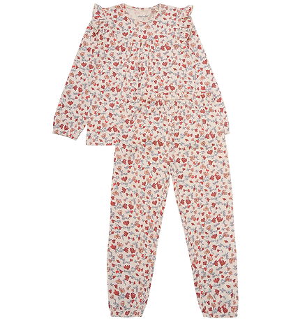 Minymo Nattøj - 2-delt - AOP - Sandshell