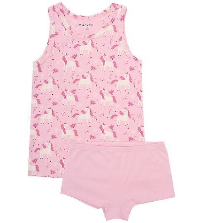 Minymo Undertøj - AOP - Bleached Mauve Minymo Undertøj - AOP - Bleached Mauve