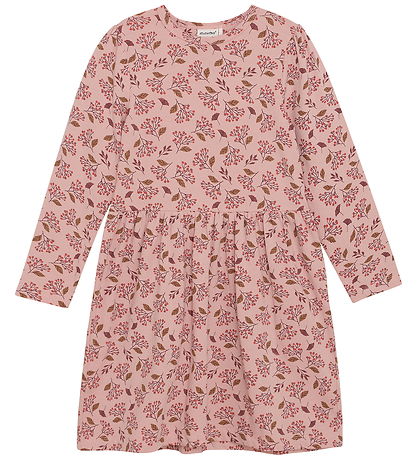 Minymo Kjole - AOP - Misty Rose