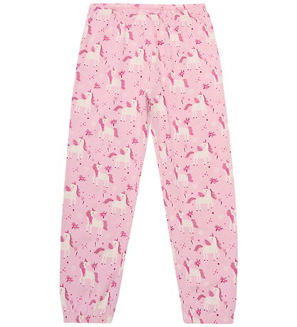 Minymo Nattøj - 2-delt - AOP - Bleached Mauve