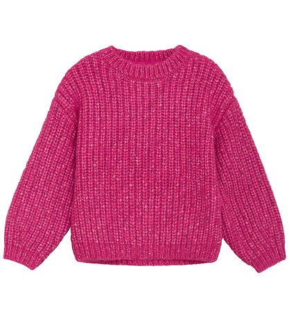 Minymo Bluse Knit - Fuchsia Fedora Minymo Bluse Knit - Fuchsia Fedora