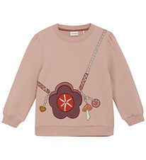 Minymo Sweatshirt - Misty Rose Minymo Sweatshirt - Misty Rose