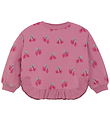 Minymo Sweatshirt - AOP - Mauve Orchid Minymo Sweatshirt - AOP - Mauve Orchid
