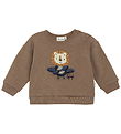 Minymo Sweatshirt - Caribou m. Løve Minymo Sweatshirt - Caribou m. Løve