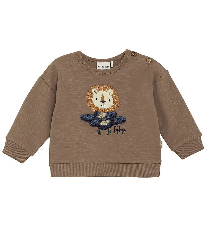 Minymo Baby Sweatshirt - Caribou - 56