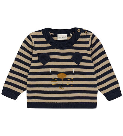 Minymo Bluse Knit - Parisian Night