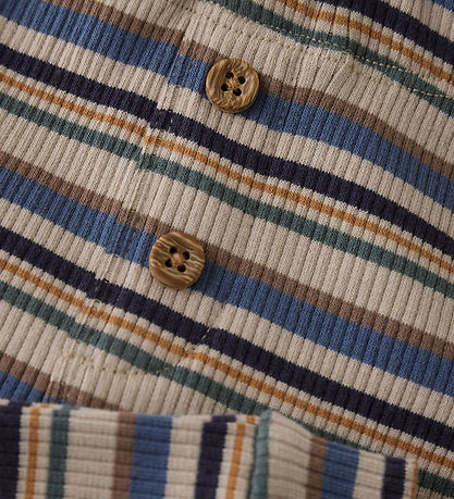 Minymo Bukser - Rib - China Blue Minymo Bukser - Rib - China Blue