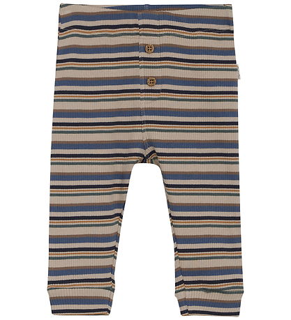 Minymo Bukser - Rib - China Blue