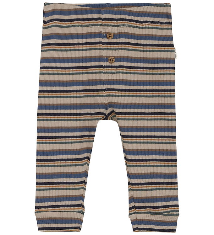 Minymo Bukser - Rib - China Blue