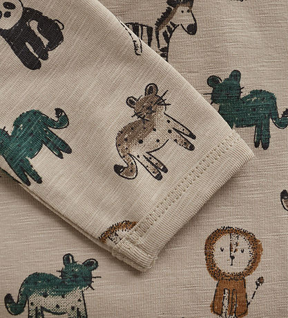 Body m/l Minymo - AOP - Oxford Tan