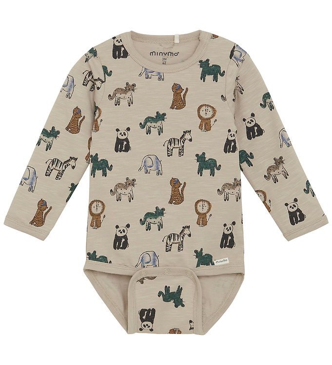 Minymo Body l/æ - AOP - Oxford Tan