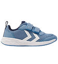 Hummel Skór - Turbo Run 1.0 JR - Fölnað Gallaefni