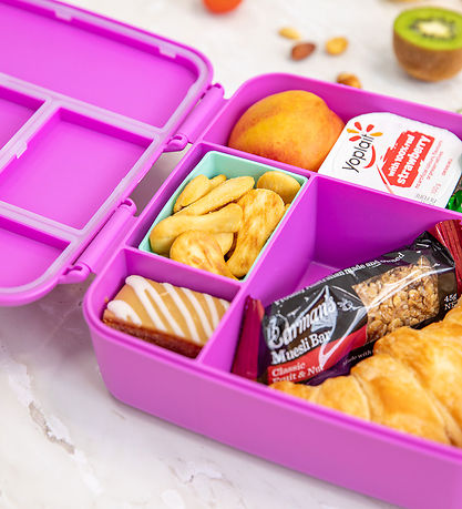 MontiiCo Indsatser - 2-pak - Bento Feast - Silikone - Marine