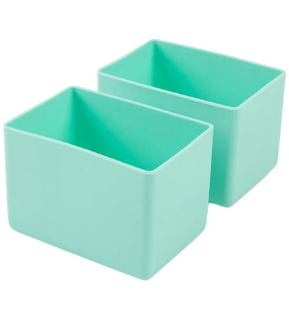 MontiiCo Indsatser - 2-pak - Bento Feast - Silikone - Marine MontiiCo Indsatser - 2-pak - Bento Feast - Silikone - Marine