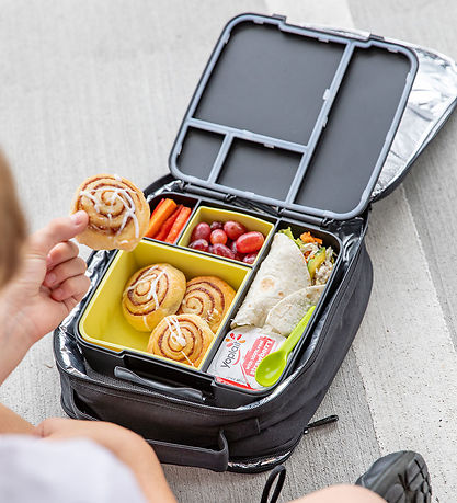 MontiiCo Indsatser - 2-pak - Bento Feast - Silikone - Sunbeam