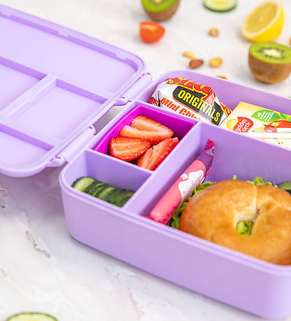 MontiiCo Indsatser - 2-pak - Bento Feast - Silikone - Fuchsia MontiiCo Indsatser - 2-pak - Bento Feast - Silikone - Fuchsia