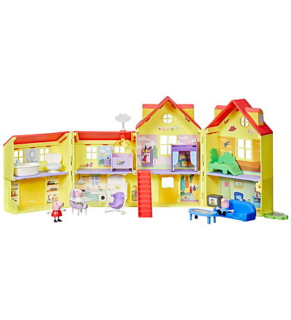 Gurli Gris Dukkehus - 80 cm - Peppa's Big Family House