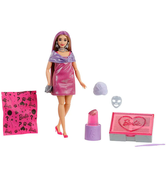 Barbie Dukke - Party Unboxed Pink Curvy Doll