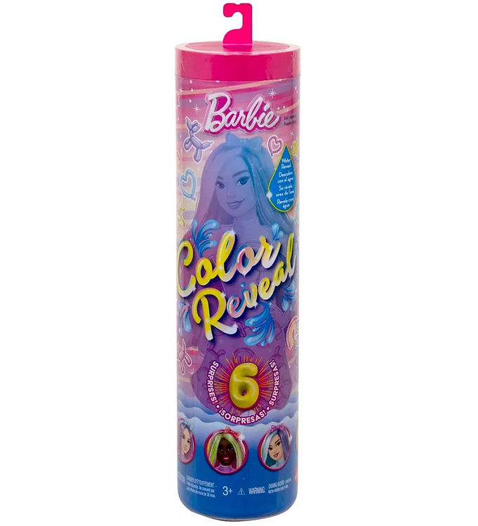 Barbie Dukke - 30 cm - Color Reveal Balloon Animals - Assorteret