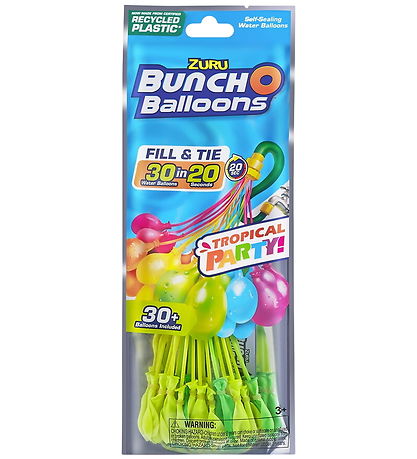 Bunch O Balloons Vandballoner - 30 stk. - Tropical Party Bunch O Balloons Vandballoner - 30 stk. - Tropical Party