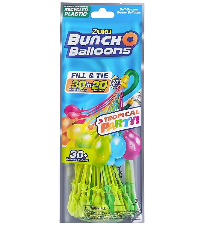Bunch O Balloons Vandballoner - 30 stk. - Tropical Party