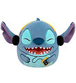 Squishmallows Bamse - 20 cm - Stitch m. Hørertelefoner