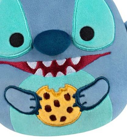 Squishmallows Bamse - 20 cm - Stitch m. Cookies