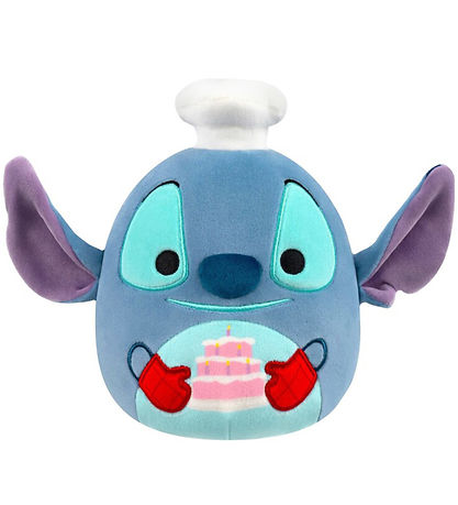 Squishmallows Bamse - 20 cm - Stitch m. Kage Squishmallows Bamse - 20 cm - Stitch m. Kage