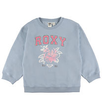 Roxy Sweatshirt - Morning Hike - Blue Blizzard Roxy Sweatshirt - Morning Hike - Blue Blizzard
