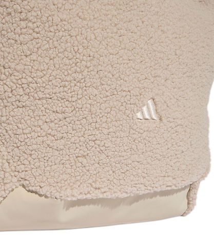 adidas Performance Shopper -Teddyfleece - Beige/Chalk White