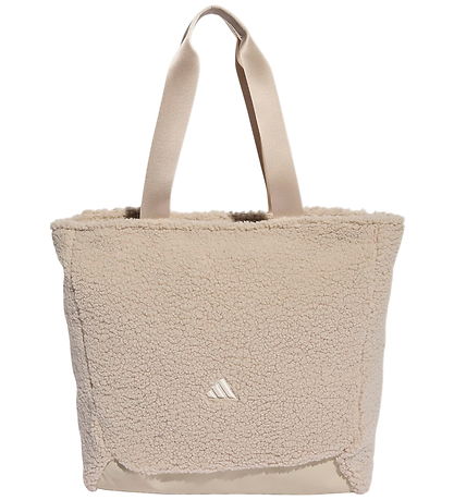 adidas Performance Shopper -Teddyfleece - Beige/Chalk White
